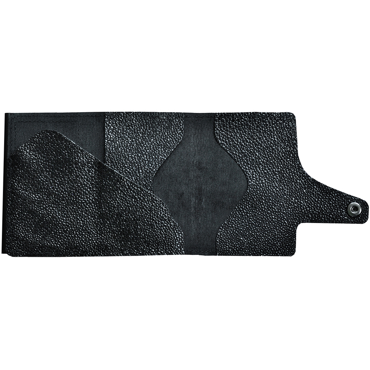 Tru Virtu C&S Sting Ray Black Wallet (Open)