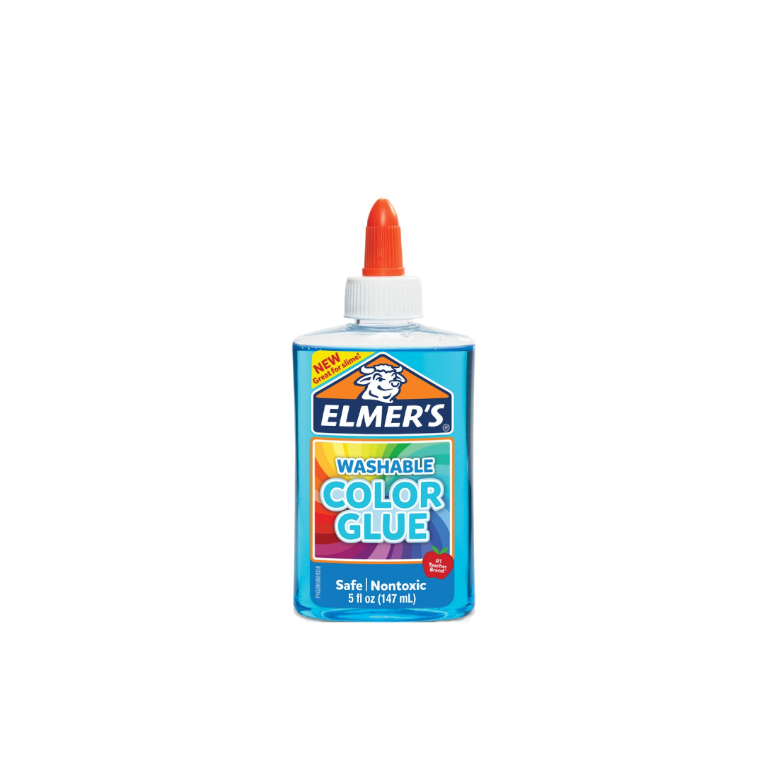 Elmer’s Transparent Color Glue [Blue