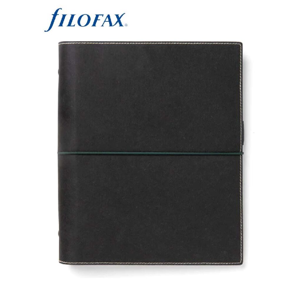Filofax organizer Classic Stitch Soft Black | My Lovely Notebook Filofax organizer Classic Stitch Soft Black | My Lovely Notebook