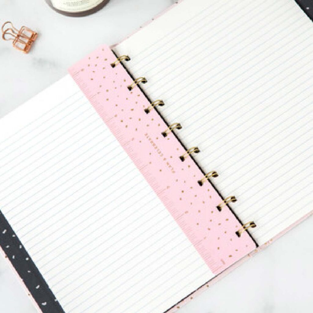 Filofax Accessory A5 Confetti Ruler (for Notebook/Planner) - Beste