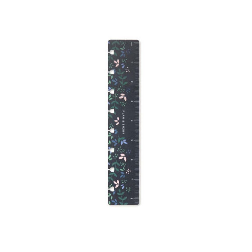 Folded Notebook Paper Ruler Filofax Accessory A5 Garden Ruler (for Notebook/Planner) - Beste