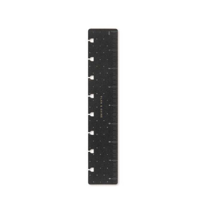 Mini Ruler For Small Notebook Filofax Accessory A5 Moonlight Ruler (for Notebook/Planner) - Beste