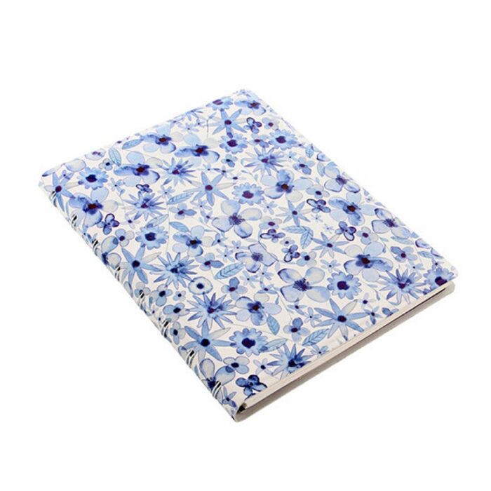 Filofax A5 Notebook Patterns Indigo Floral - Beste