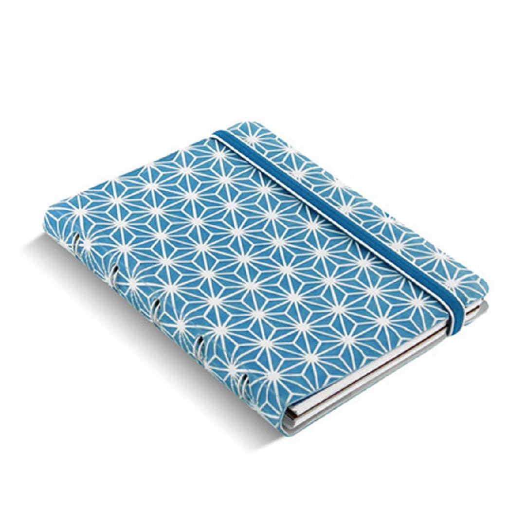 Filofax Pocket Notebook Impressions Ruled Blue & White-02