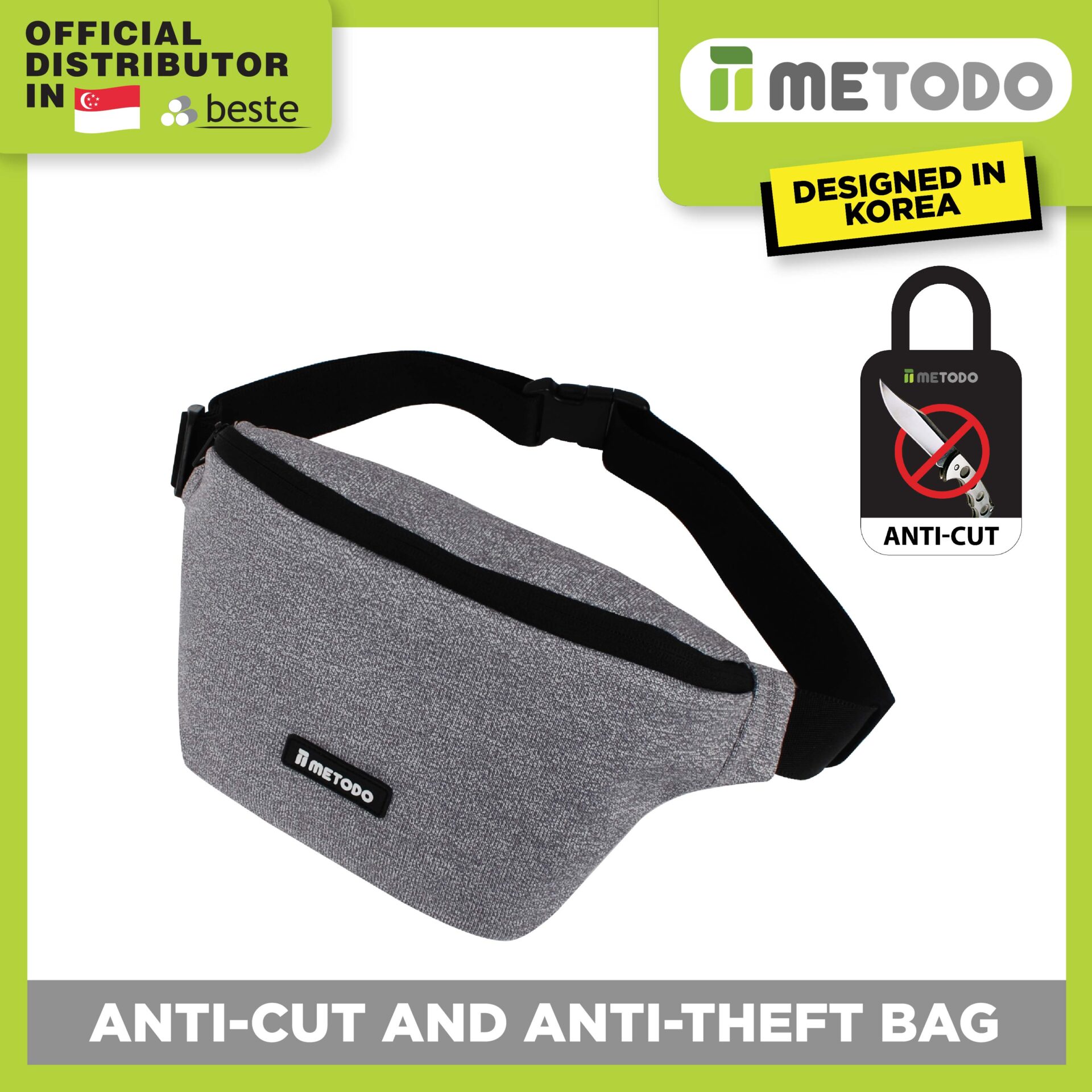 Metodo TSL-501 Sling Bag Gray S