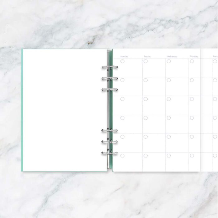 Filofax Refill Diary A5 Clipbook Undated Month Planner - Beste