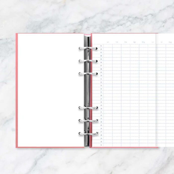 Filofax Refill Diary Personal Clipbook Undated Year Planner - Beste