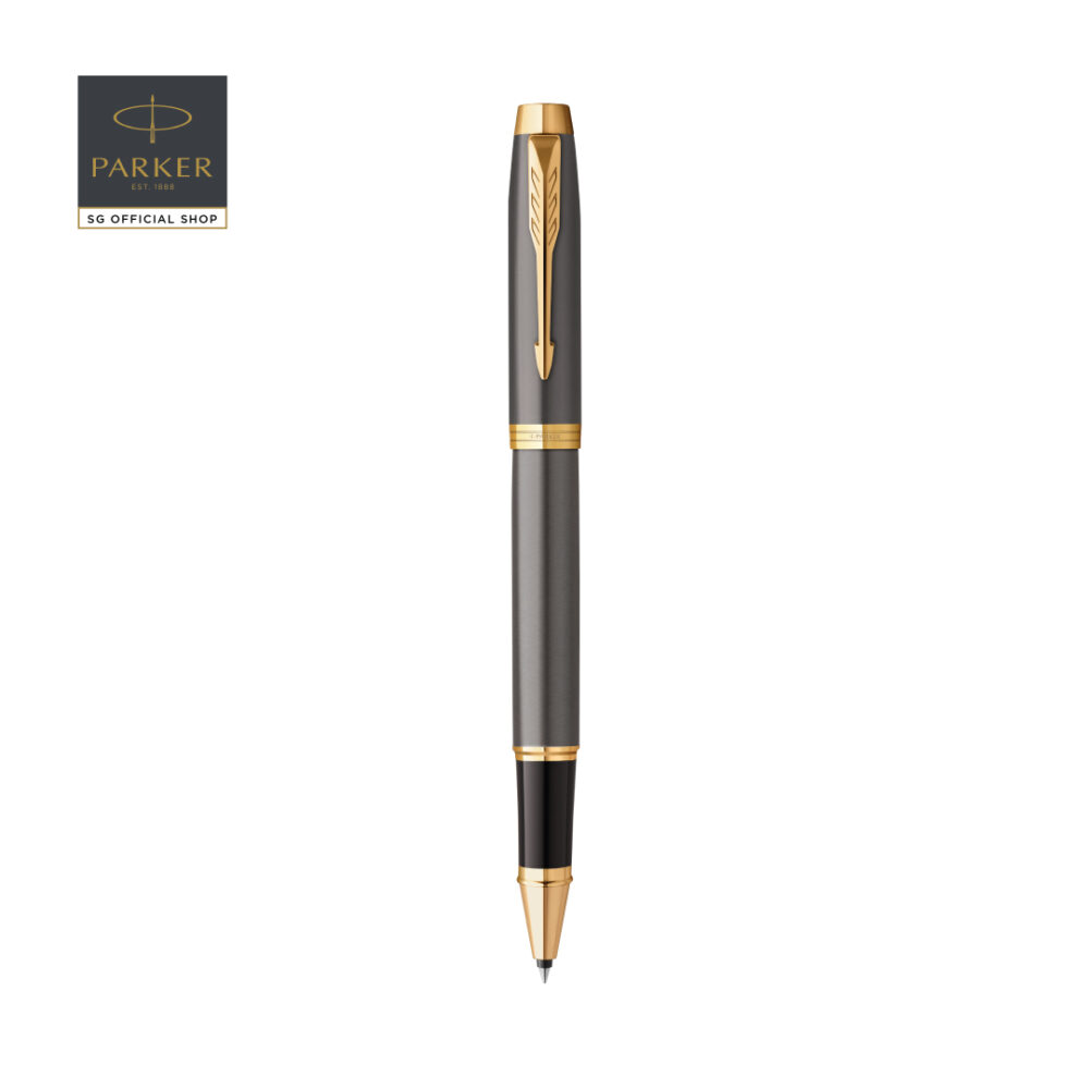 PARKER IM hochwertiger Rollerball Brushed Metall GT + Persönliche Gravur Luxus PARKER IM hochwertiger Rollerball Brushed Metall GT + Persönliche Gravur Luxus