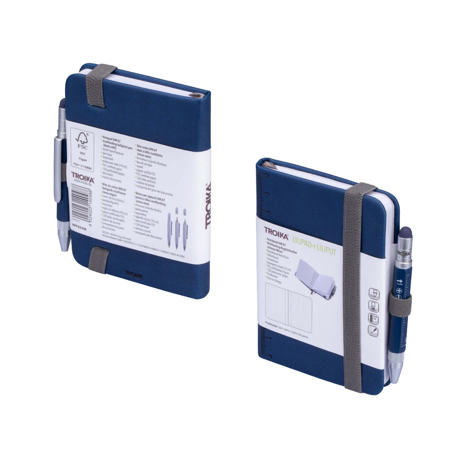 Troika Notebook Lilipad+Liliput Tool Pen_4 NPP25DB