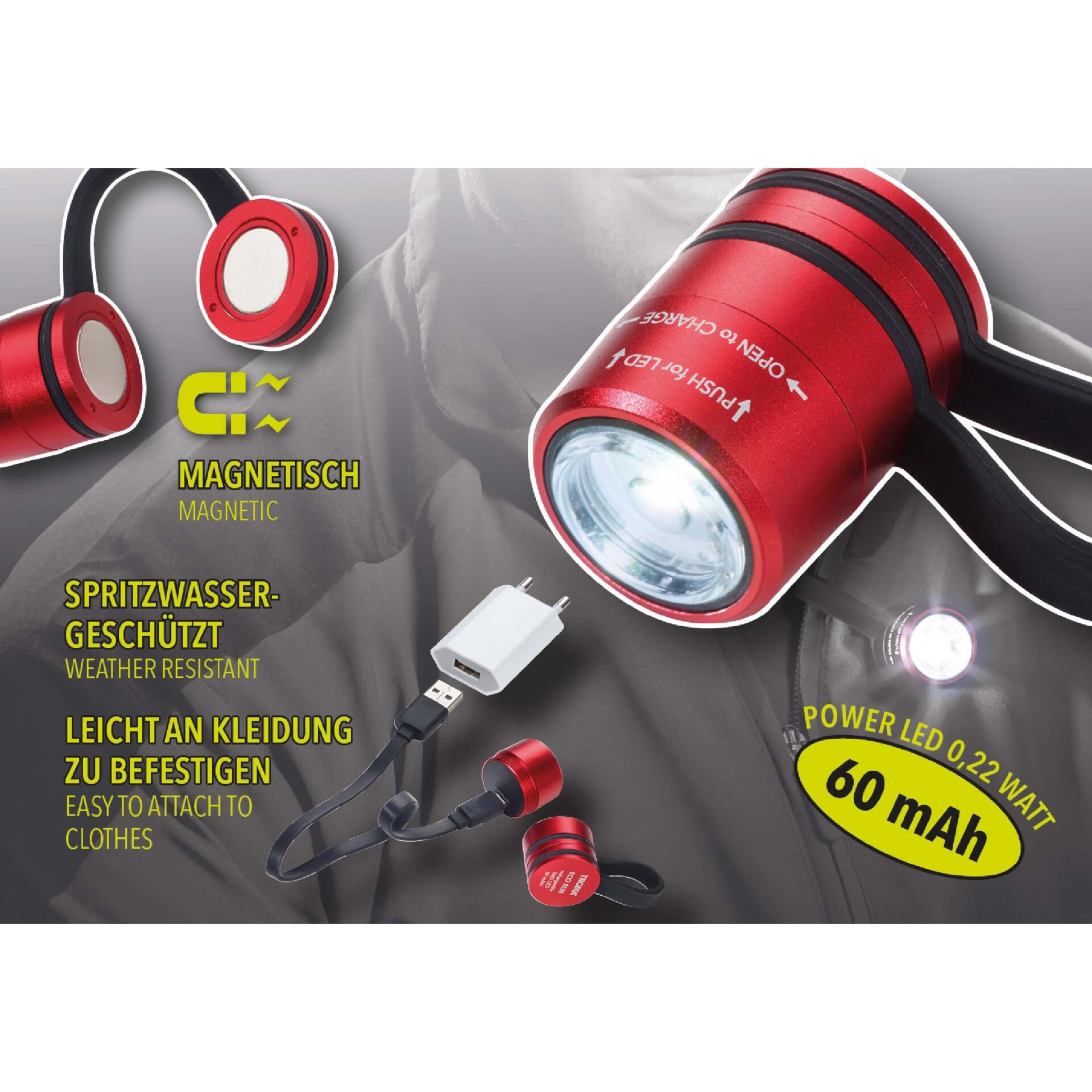 Troika Torch Eco Run Red TOR90RD_4