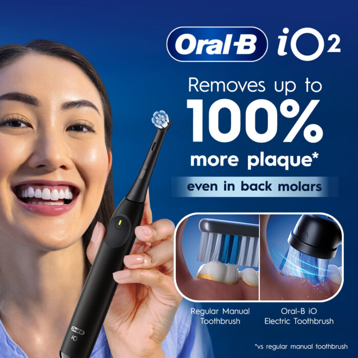 SIDP] Oral-B iO Series 2 Electric Toothbrush iO2 Clean and Gum