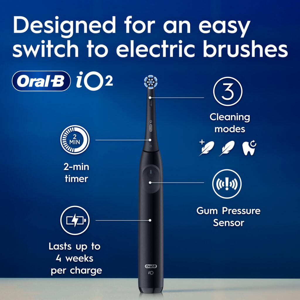 [SIDP] Oral-B iO Series 2 Electric Toothbrush iO2 Clean and Gum Protect ...