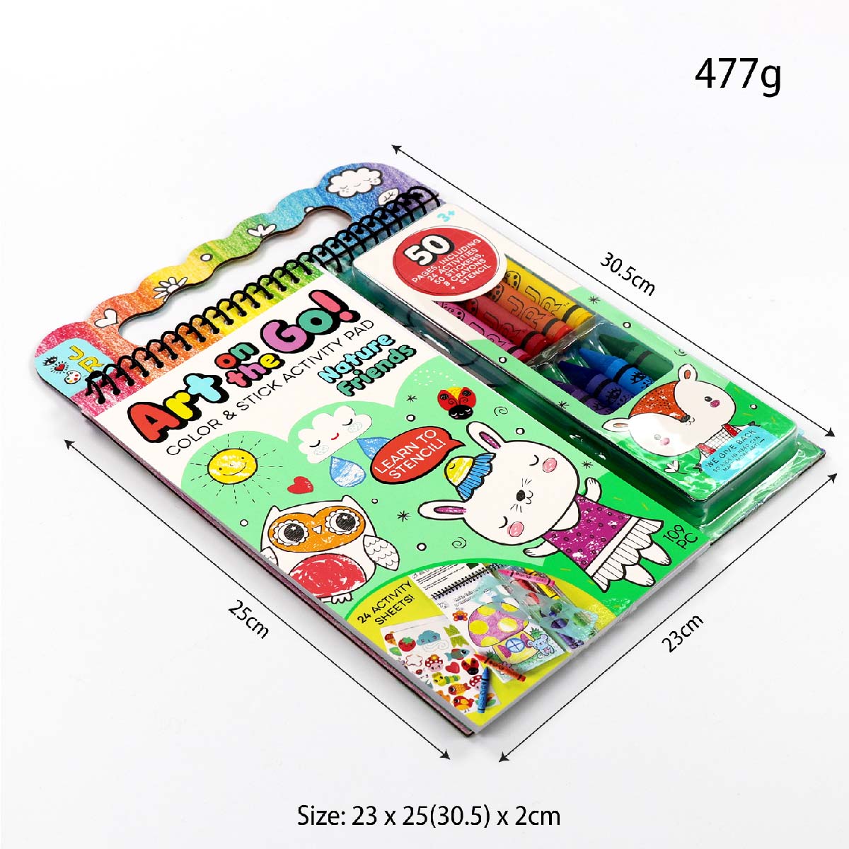 _iHeartArt Art on the go kit- Nature friends 2