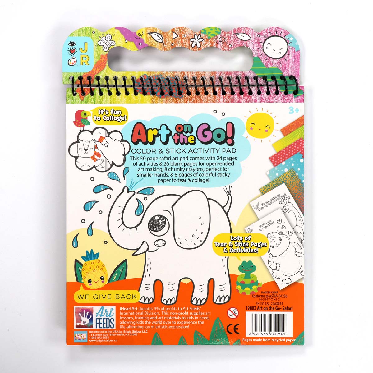 _iHeartArt Art on the go kit- Safari Collage 3