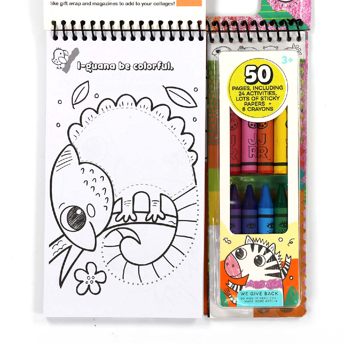 _iHeartArt Art on the go kit- Safari Collage 4