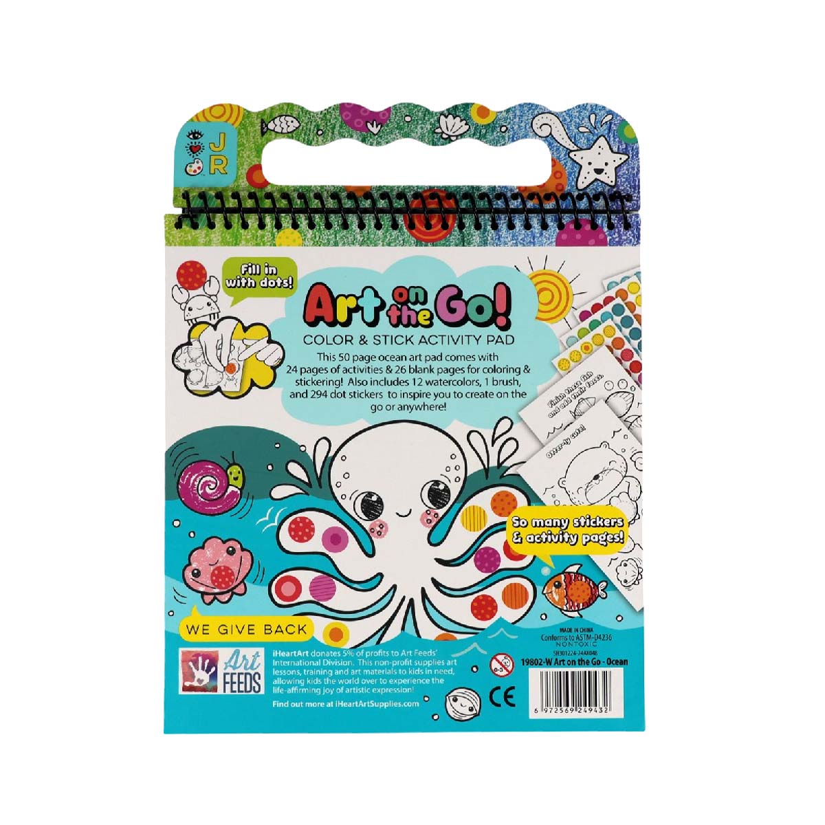 iHeartArt Art on the go kit W_Dotty Ocean 4