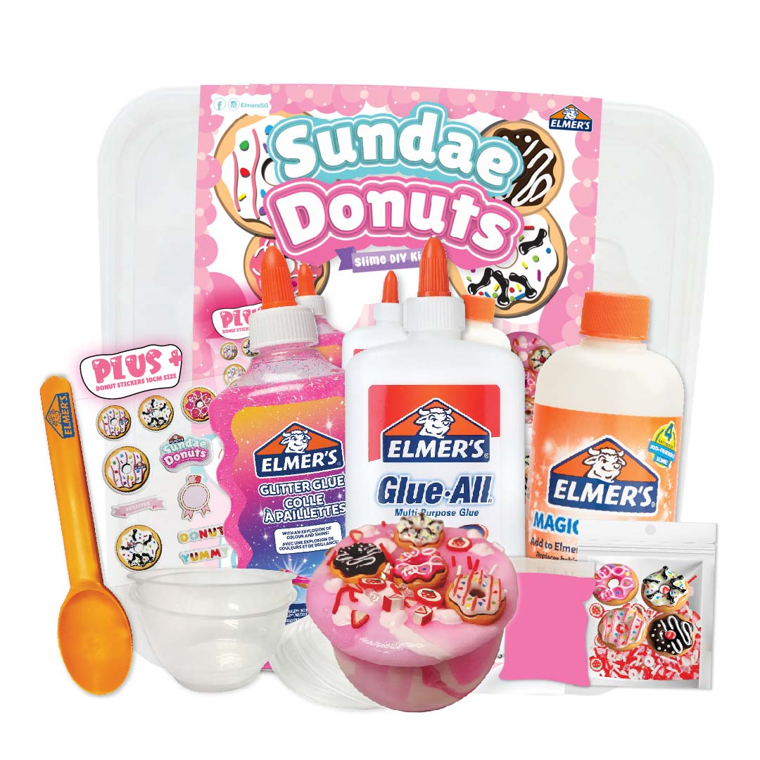 Elmer's Sundae Donut product upload photos 1080x1080 _chocolat strawberry 2